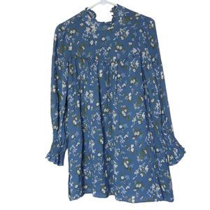 Reformation Jourdan Mini Floral Dress Womens Size Small Flowy
